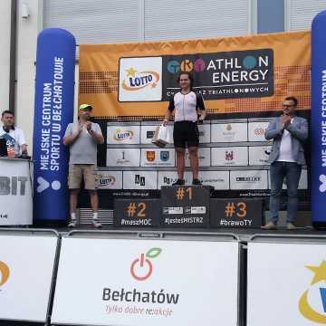 Mateusz Półrola i Kacper Gałwa na podium w Triathlon Energy w Bełchatowie