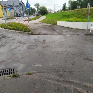 Popadało i zalało ulice w Radomsku