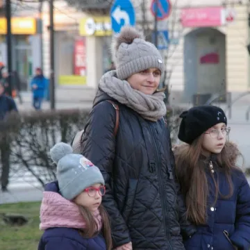 Radomsko: Wiec solidarności z Ukrainą