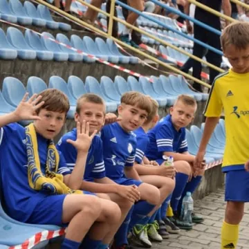 Kibice na meczu RKS Radomsko – Warta Sieradz