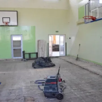 Remont sali gimnastycznej w PSP nr 9