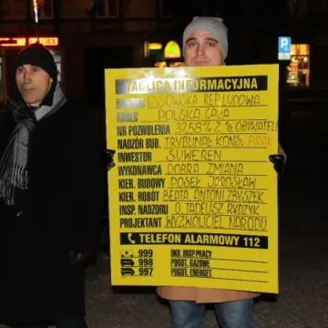 Obywatelski protest w Radomsku