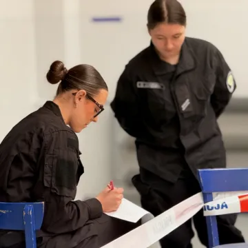 Uczniowie wcielili się w rolę policjantów