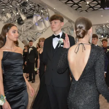 Studniówka maturzystów II LO w Radomsku