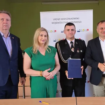 Nowy sprzęt dla druhów z OSP z powiatu radomszczańskiego i bełchatowskiego