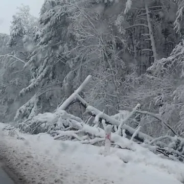 Zima powróciła. Miasto bez prądu i wody 