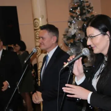 Wigilijny wieczór starostwa