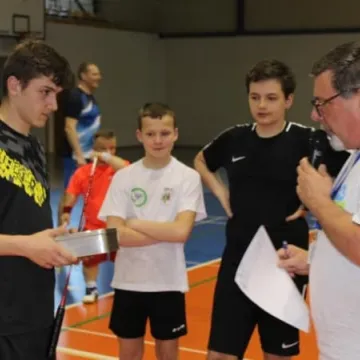 Zagrali w badmintona