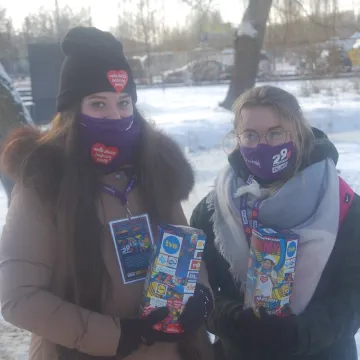 WOŚP 2021 w Radomsku. Wolotariusze kwestują na ulicach