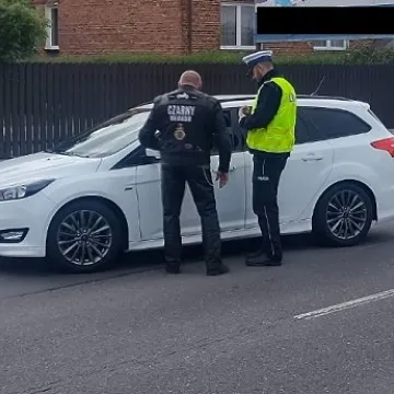 Policjanci i motocykliści edukowali kierowców