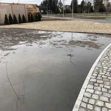 Na „Gliniankach” w Radomsku pełno wody