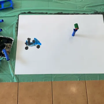 Radomszczańskie pejzaże oczami dzieci. Warsztaty prof. Wiatra w Muzeum w Radomsku