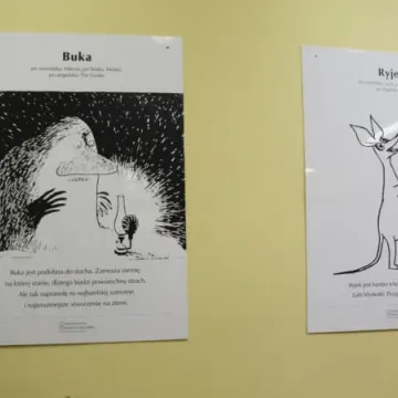 Wystawa o „Muminkach” zagościła w bibliotece