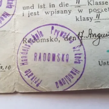 Szkolna legitymacja Jerzego Semkowa trafi do muzeum?