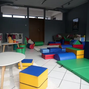 Дитяча ігрова кімната/sala zabaw dla dzieci uchodźców z Ukrainy