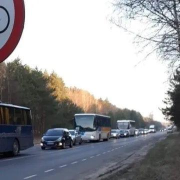 Blokada dróg do bełchatowskiej Elektrowni i Kopalni