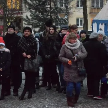 Miejska Wigilia na placu 3 Maja w Radomsku