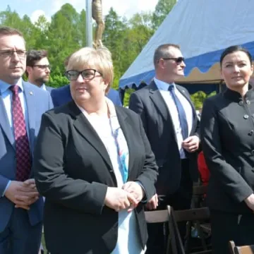 Uroczystości w Bąkowej Górze - oddano hołd Żołnierzom Wyklętym