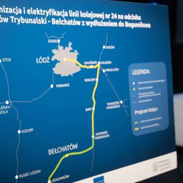 Będzie odbudowa linii kolejowej Piotrków Tryb. - Bełchatów