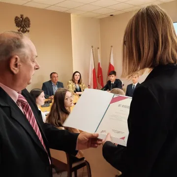 Obrady Dziecięcej Sesji Rady Gminy Ładzice