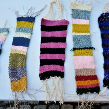 „Tkanie na ramkach” w muzeum w Radomsku