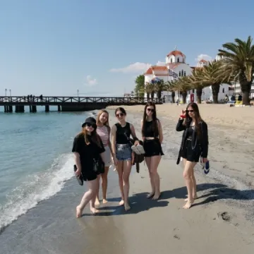 Ekonomik na stażu w greckiej Paralii