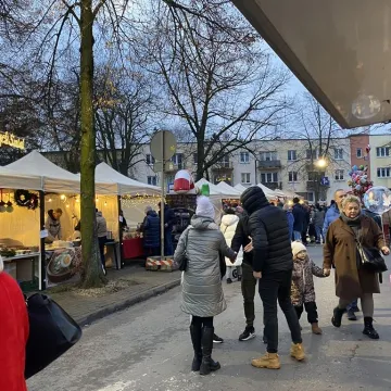 Plac 3 Maja w Radomsku zamienił się w świąteczne miasteczko