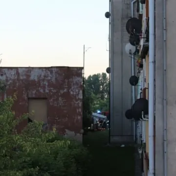 Pożar byłych warsztatów Elektryka