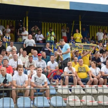 Kibice na meczu RKS Radomsko – Warta Sieradz