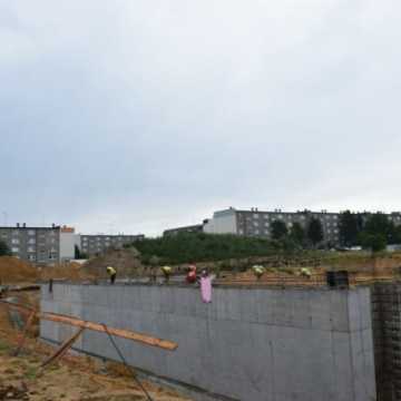Zdjęcia z budowy basenu w Radomsku