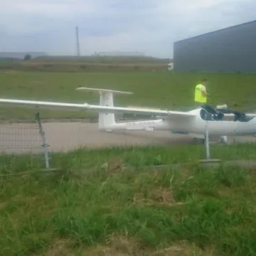 Awaryjne lądowanie szybowca