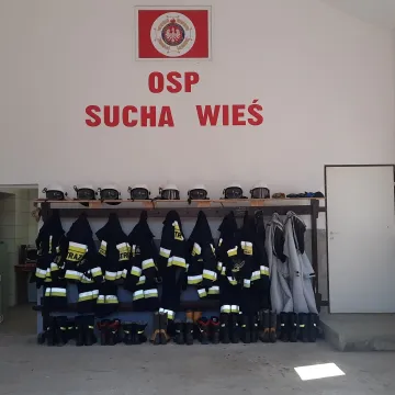 Nowy wóz gaśniczy w OSP Sucha Wieś