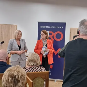 Anna Milczanowska spotkała się z mieszkańcami gminy Dobryszyce