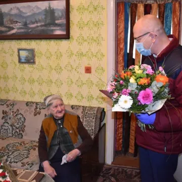 100. urodziny mieszkanki gminy Kamieńsk