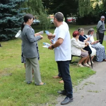 Patriotyczne pieśni w parku Świętojańskim
