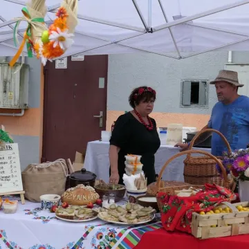 Społeczność Szczepocic dziękowała za plony