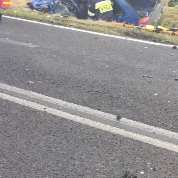 [AKTUALIZACJA] Dwie osoby ranne w wypadku w gminie Masłowice