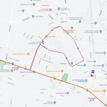 Od 6 stycznia autobusy w Radomsku pojadą objazdami