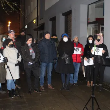 Wolne media, wolni ludzie. Protest w Radomsku