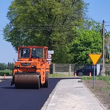 Dobiega końca remont ul. Kolumba w Strzałkowie