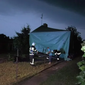 Najnowszy bilans skutków burzy w powiecie radomszczańskim