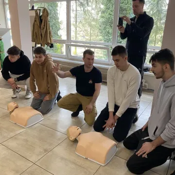 Uczyli się pierwszej pomocy. Tydzień Profilaktyki w „Mechaniku”