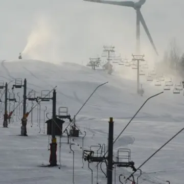 Góra Kamieńsk czeka na śnieg