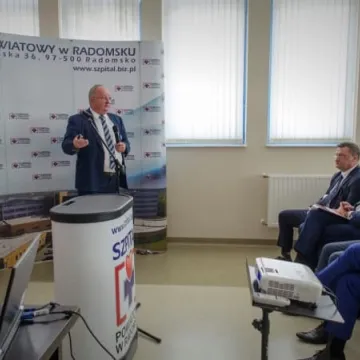 Konferencja medyczna w szpitalu 