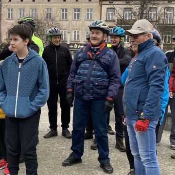 Rowerzyści z Radomska pożegnali zimę