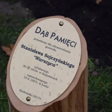 Dąb Pamięci dla „Warszyca”