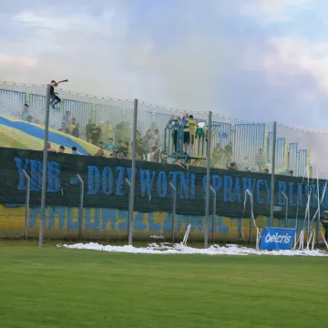 Kibice i doping na meczu RKS Radomsko – FA GKS Bełchatów