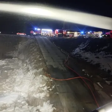 200 m² składowiska odpadów objęte pożarem w Płoszowie