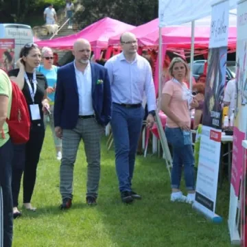 Różowy Piknik w parku Solidarności