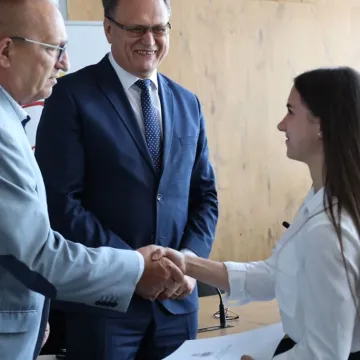 Prezydent Radomska wręczył stypendia sportowe